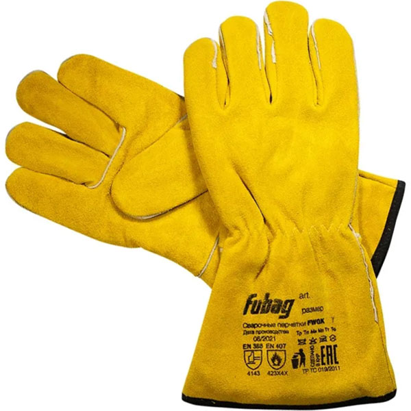 Сварочные краги FUBAG FWGK 10 Y Сварочные краги FUBAG FWGK 10 Y