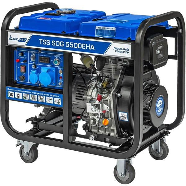 Дизель генератор TSS SDG 5500EHA Генератор TSS SDG 5500EHA