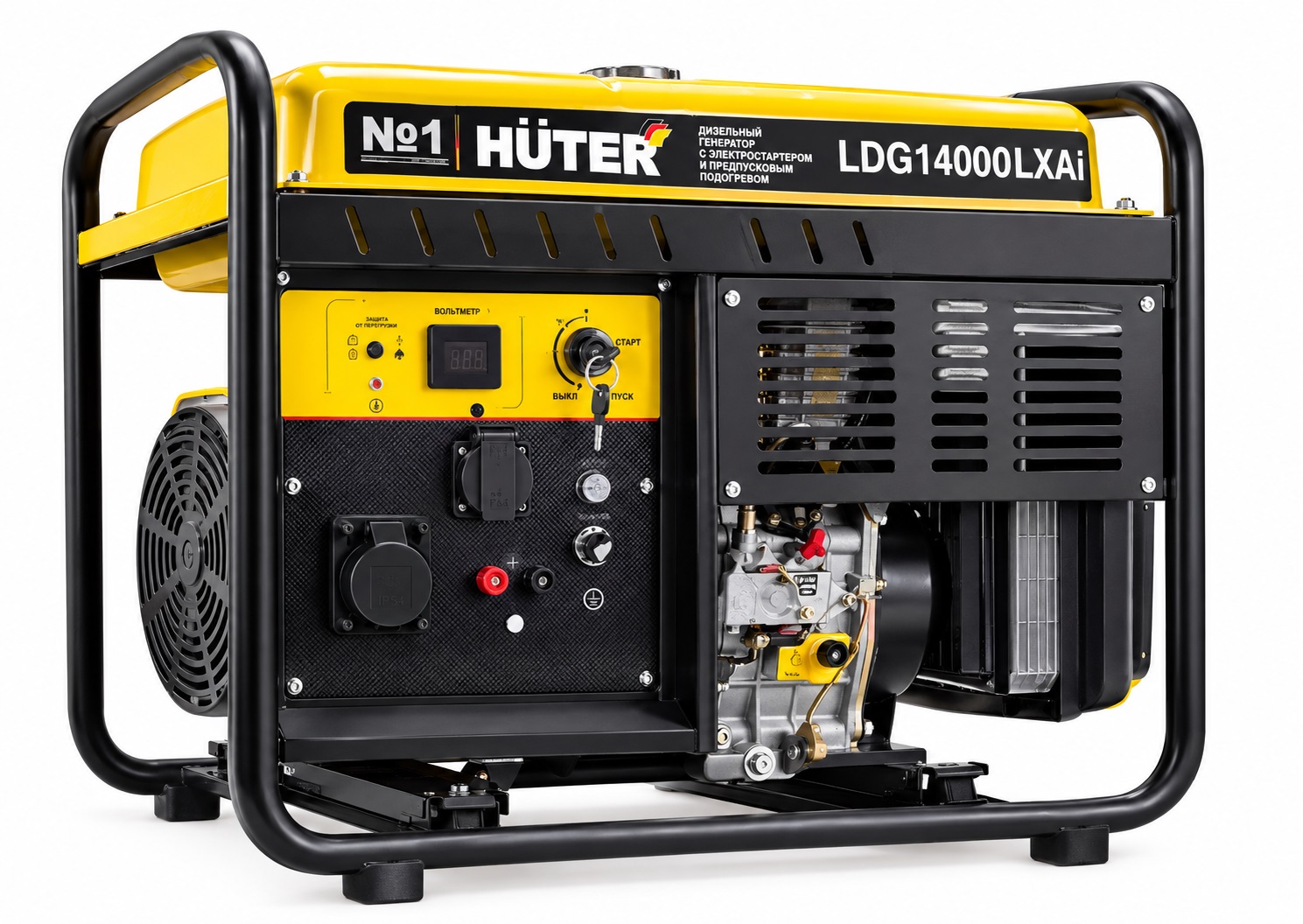 Дизельный генератор Huter LDG 14000LXAi 10 кВт Дизельный генератор Huter LDG 14000LXAi 10 кВт