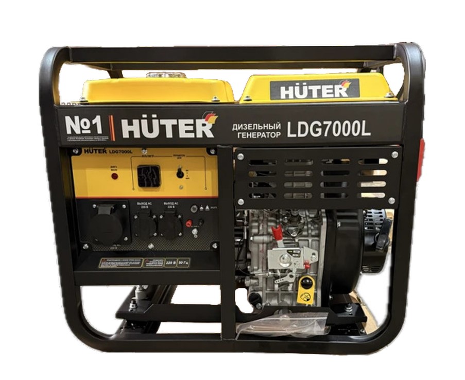 Дизельный генератор Huter LDG 7000L Дизельная электростанция Huter LDG 7000L мощностью
