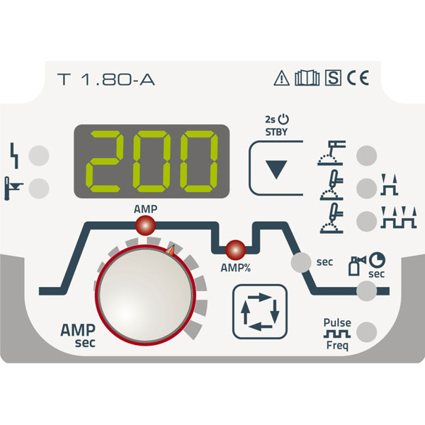 Панель управления Picotig 200 puls TG