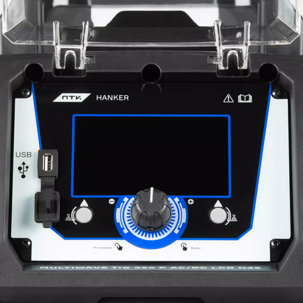 Панель HANKER MULTIWAVE TIG 500 P AC/DC LCD H90
