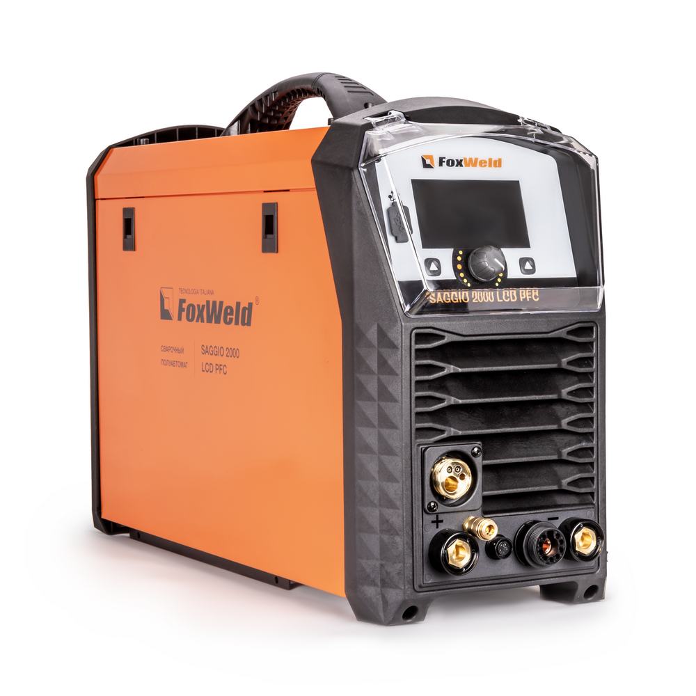 FOXWELD SAGGIO 2000 LCD PFC 9312 — вид спереди и сбоку