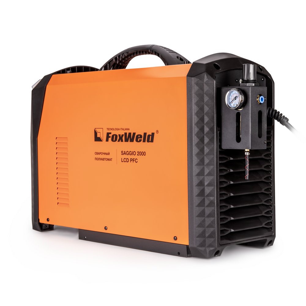 FOXWELD SAGGIO 2000 LCD PFC 9312 — вид сзади и сбоку